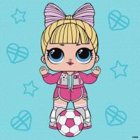 Картина за номерами L.O.L Surprise! Game on. Suite Princess 25x25см Ідейка KHO1319