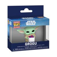 Ігрова фігурка на кліпсі Funko POP! серії Мандалорець і Ґроґу - Ґроґу з попкорном Funko 90454