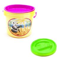 Відро з ситечком і кришкою, жовтий Unika 0514