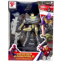 Трансформер (БЕТМЕН) світло, звук, аксесуари, в коробці MIC 7797