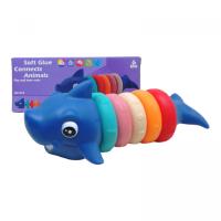 Логічна пірамідка Акула, гумова, 7 елементів MIC 1169/1170/1171