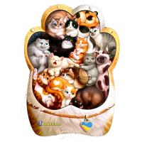 Пазл Котики-муркотики Ubee ПСФ133