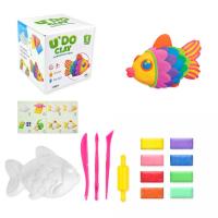 Набір для творчості Рибка UʼDO Clay Strateg 30748