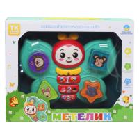 Піаніно “Метелик” сортер, віршики, казки, вірші, ноти, цифри, підсвічування (укр) TK Group TK07955