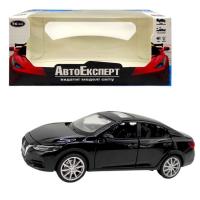 Машинка Авто Експерт, 1:32, звук, світло, інерція, відкриваються двері (ЧОРНИЙ) АвтоЕксперт 47015