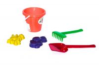 Пісочний набір Бамсік малий (червоний) Бамсик 012/1