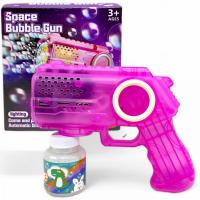 Пістолет з мильними бульбашками, підсвічування,на батарейках MIC 7780G