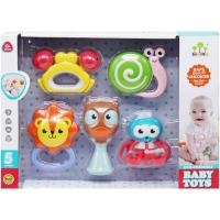 Набір брязкалець У зоопарку 5 шт. MiC SL84851