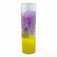 Слайм з кульками і фігуркою Пухнастик (жовтий) MIC MS-24-10-1305