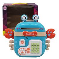 Сейф-скарбничка інтерактивний Краб (бірюзовий) YEADING YD6655