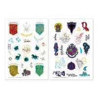 Набір дитячих тимчасових татуювань Harry Potter. Символи, А5, 2 аркуші Dodo 200505