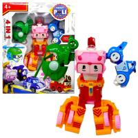 Трансформер робот, 3 машинки, вертоліт MIC XG245