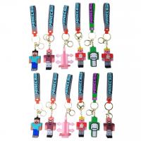 Брелок гумовий Майнкрафт, 12 штук MIC C67031