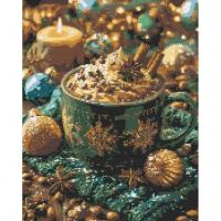 Алмазна мозаїка Зимовий затишок 40х50 см Origami OD3552