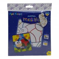 Мозаїка дитяча з фоамірану Сонечко, 20х20 см Аплі Краплі МД-02