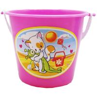 Відро дитяче Пляжні розваги, рожевий Maximus 5048
