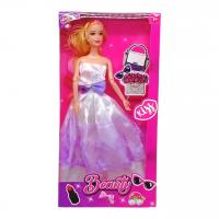 Лялька Beauty, в бузковій сукні (висота - 29 см) MIC L23B25