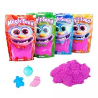 Кінетичний пісок Magic Sand, 350 г (фіолетовий) Strateg 39402-4