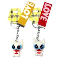 Брелок ДЕННА Лють зі стрічкою LOVE (мікс видів) MIC BR2274