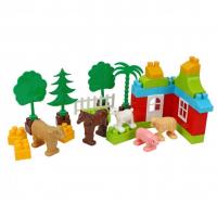 Пластиковий конструктор Ферма 45 елементів Технок 0341