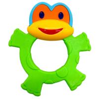 Прорізувач-брязкальце Жабенятко, 3+ місяці Lindo Li 312