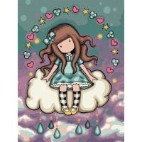 Картина за номерами "April's Showers Santoro Gorjuss Collection" KHO8672, 30х40 см