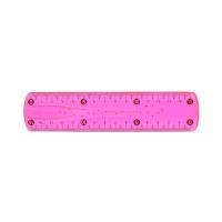 Лінійка неломайка 0015(Pink), 15 см Рожевий