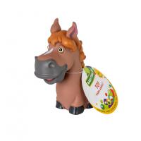 Дитяча іграшка для купання "Бризкаючі тварини ферми конячка" 8753_конячка коричнева