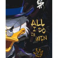 Картина по номерах Скрудж Макдак 40х50 см Origami LW31829