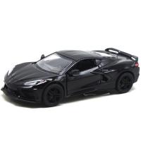 Машинка металева Chevrolet Corvette 2021, чорний Kinsmart KT5457W