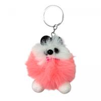 Брелок хомяк із штучного хутра (ПЕРСИКОВИЙ) MIC BR2501