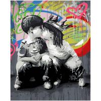 Картина за номерами Перше кохання  Оптифрост 0018