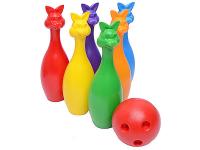 Набір для боулінгу Зайці Бамсик 023