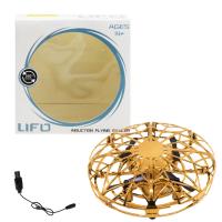 Літаюча тарілка Lifo, ручне управління (золотий) MiC Q6