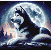 Картина за номерами Хаскі 30х30 см Art Story AS2114