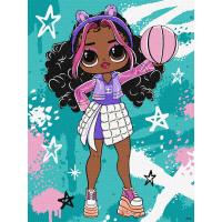 Картина за номерами L. O. L. Surprise! Tweens Skate Dance Hoops Cutie 30х40 см Ідейка KHO1211