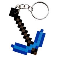 3D Брелоки MINECRAFT / МАЙНКРАФТ PICKAXE TOOL / КАЙЛО KEYCHAIN, ДІАМАНТОВИЙ, 3D друк OYTOY 01030120