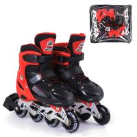 Ролики з підсвічуванням Best Roller S, червоний MiC 40082-S