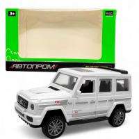 Машинка металева Автопром. Мерседес білий Автопром AP7532
