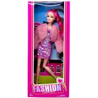 Лялька а у стильному вбранні (РОЖЕВА) MIC LY665-B