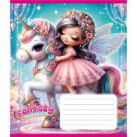 Зошит учнівський "Мій єдиноріг" 012-520170L-2 в лінію, 12 аркушів