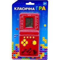 Електронна гра Тетріс 6,5*2*14,5 см (ЧЕРВОНИЙ) MIC 725-60