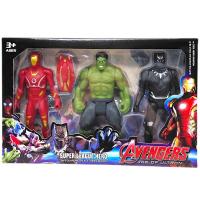 Набір героїв MARVEL 6625 A  3шт.в коробці (ВИД 1) MIC 6625A