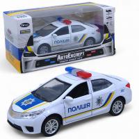 Машинка металопластикова Поліція із серії АвтоЕксперт, звук, світло (укр) TK Group TK0499