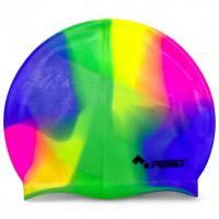 Шапочка для плавання, силіконова, 14+ (різнокольорова вид 1) Peiso SC-4602/4605