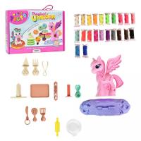 Набір для творчості Містер тісто Magical Unicorn Strateg українською мовою Strateg 41021