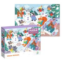 Пазл «Зимові тваринки» 60 ЕЛЕМЕНТІВ Dodo 300578