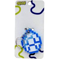 Брелок (3D друк) Minecraft 2D Diamond / Діамант Keychain OYTOY 1034100