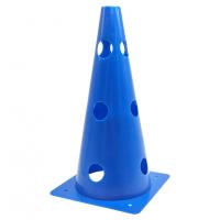 Спортивний інвентар Фішка для розмітки MS 4170(Blue) 32 см, отвори