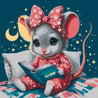 Картина по номерах зі світлодіодною підсвіткою Вечірня казка 25x25 см Riviera Blanca ГР1-031